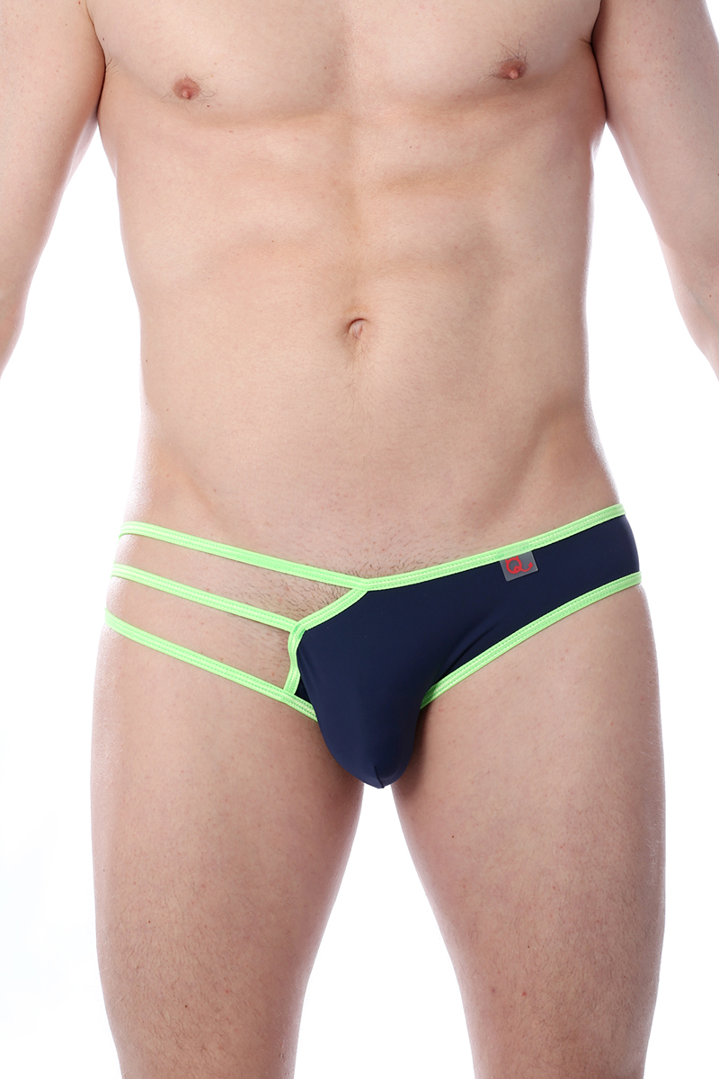 Slip PetitQ Corbon Navy Neon Vert