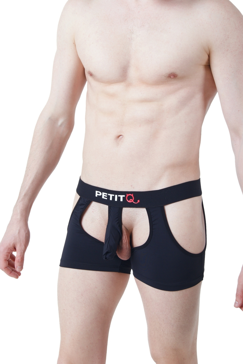 Boxer Ouvert PetitQ Bais Noir