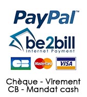 Paiement sécurisé par CB